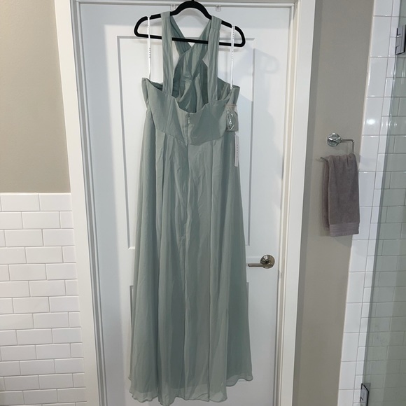 Brand New Azazie Bridesmaid Dress in Agave - Picture 4 of 6
